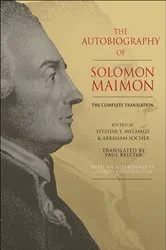 Book cover of The Autobiography of Solomon Maimon by Solomon Maimon