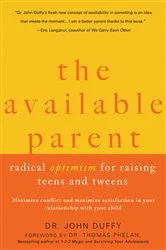 Book cover of The Available Parent by John Duffy