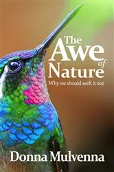 Book cover of The Awe of Nature by Donna Mulvenna
