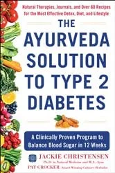 Book cover of The Ayurveda Solution to Type 2 Diabetes by Unknown