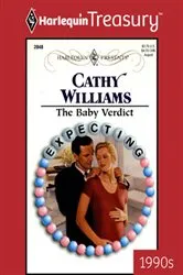 Book cover of THE BABY VERDICT by Cathy Williams