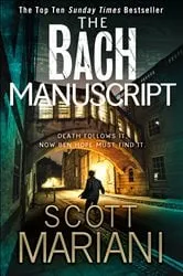 Book cover of The Bach Manuscript by Scott Mariani