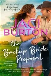 Book cover of The Backup Bride Proposal by Jaci Burton