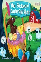 Book cover of The Backward Easter Egg Hunt by Meadow Merrill