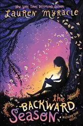 Book cover of The Backward Season by Lauren Myracle