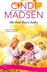 Book cover of The Bad Boy's Baby by Cindi Madsen