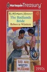 Book cover of THE BADLANDS BRIDE by Unknown