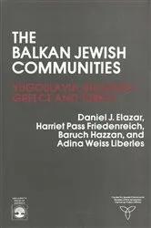 Book cover of The Balkan Jewish Communities by Daniel Elazar