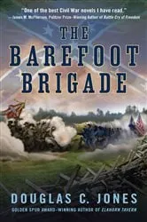 Book cover of The Barefoot Brigade by Douglas C. Jones