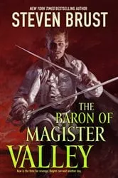 Book cover of The Baron of Magister Valley by Steven Brust