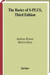 Book cover of The Basics of S-PLUS (3rd ed.) by Andreas Krause