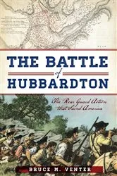 Book cover of The Battle of Hubbardton by Bruce M Venter