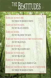 Book cover of The Beatitudes Wall Chart by Unknown