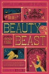 Book cover of The Beauty and the Beast by Gabrielle-Suzanne Barbot de Villeneuve