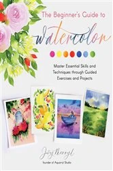Book cover of The Beginner's Guide to Watercolor by Jovy Merryl