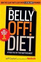 Book cover of The Belly Off! Diet by Jeff Csatari