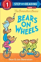 Book cover of The Berenstain Bears Bears on Wheels by Stan Berenstain