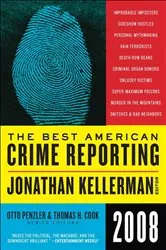 Book cover of The Best American Crime Reporting 2008 by Jonathan Kellerman