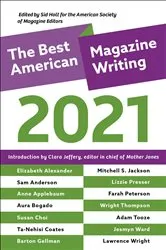 Book cover of The Best American Magazine Writing 2021 by Sid Holt