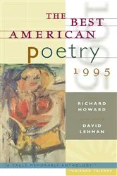 Book cover of The Best American Poetry 1995 by David Lehman
