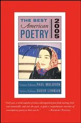 Book cover of The Best American Poetry 2005 by David Lehman