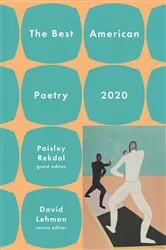 Book cover of The Best American Poetry 2020 by David Lehman
