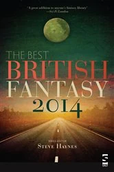 Book cover of The Best British Fantasy 2014 by Steve Haynes