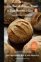 Book cover of The Best of Artisan Bread in Five Minutes a Day by Hertzberg, Jeff, M.D.