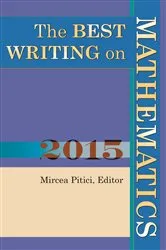 Book cover of The Best Writing on Mathematics 2015 by Unknown