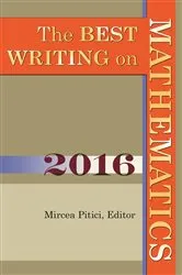 Book cover of The Best Writing on Mathematics 2016 by Mircea Pitici
