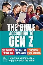 Book cover of The Bible According to Gen Z by Adrian Blenkinsop