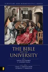 Book cover of The Bible and the University by Craig Bartholomew