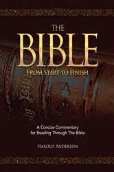 Book cover of The Bible from Start to Finish by Unknown
