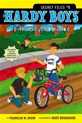 Book cover of The Bicycle Thief by Franklin W. Dixon