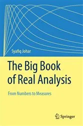 Book cover of The Big Book of Real Analysis by Syafiq Johar