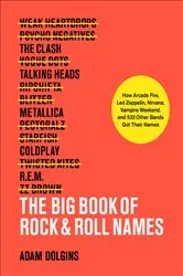 Book cover of The Big Book of Rock & Roll Names by Unknown