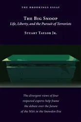 Book cover of The Big Snoop by Stuart Taylor, Jr., contributing editor to <I>Newsweek<I> and <I>National J