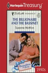 Book cover of THE BILLIONAIRE AND THE BASSINET by Suzanne McMinn