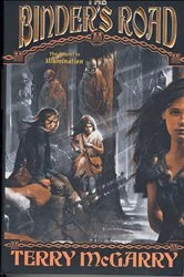 Book cover of The Binder's Road by Terry McGarry