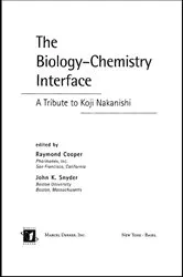 Book cover of The Biology - Chemistry Interface by Raymond Cooper