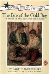 Book cover of The Bite of the Gold Bug by Barthe DeClements