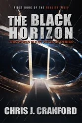 Book cover of The Black Horizon by Chris J. Cranford