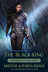 Book cover of The Black King by Rusch, Kristine, Kathryn
