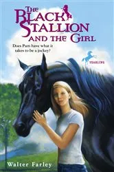 Book cover of The Black Stallion and the Girl by Walter Farley