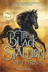 Book cover of The Black Stallion Returns by Walter Farley
