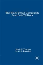 Book cover of The Black Urban Community by G. Tate