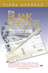 Book cover of The Blank Cheque by ‘Yinka Ayobolu