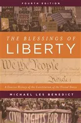 Book cover of The Blessings of Liberty (4th ed.) by Michael Les Benedict