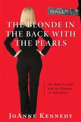 Book cover of The Blonde in the Back with the Pearls by JoAnne Kennedy