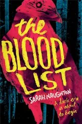 Book cover of The Blood List by Sarah Naughton